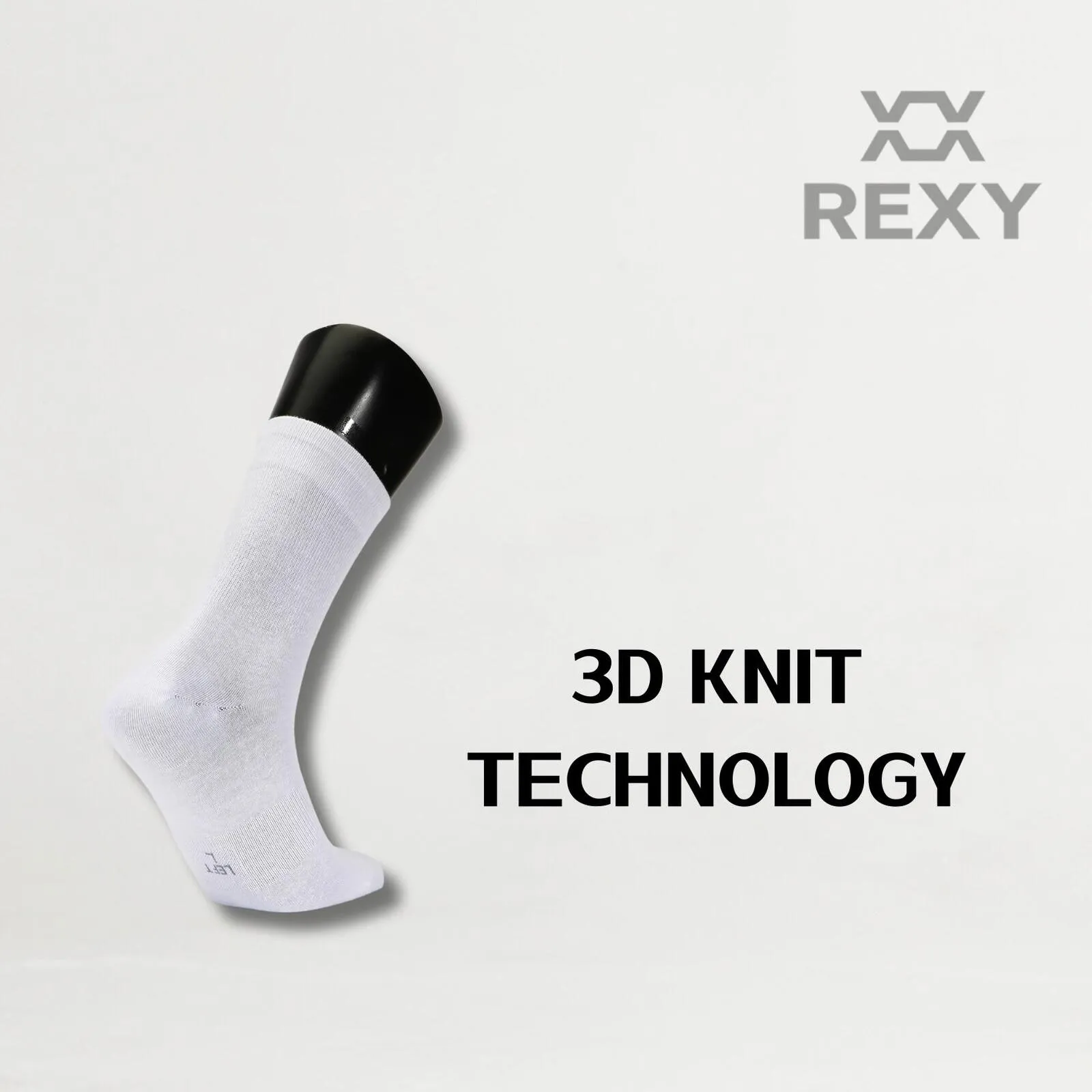 10 Pack Seamless Breathable Crew Socks, Compression Fit - Rexy
