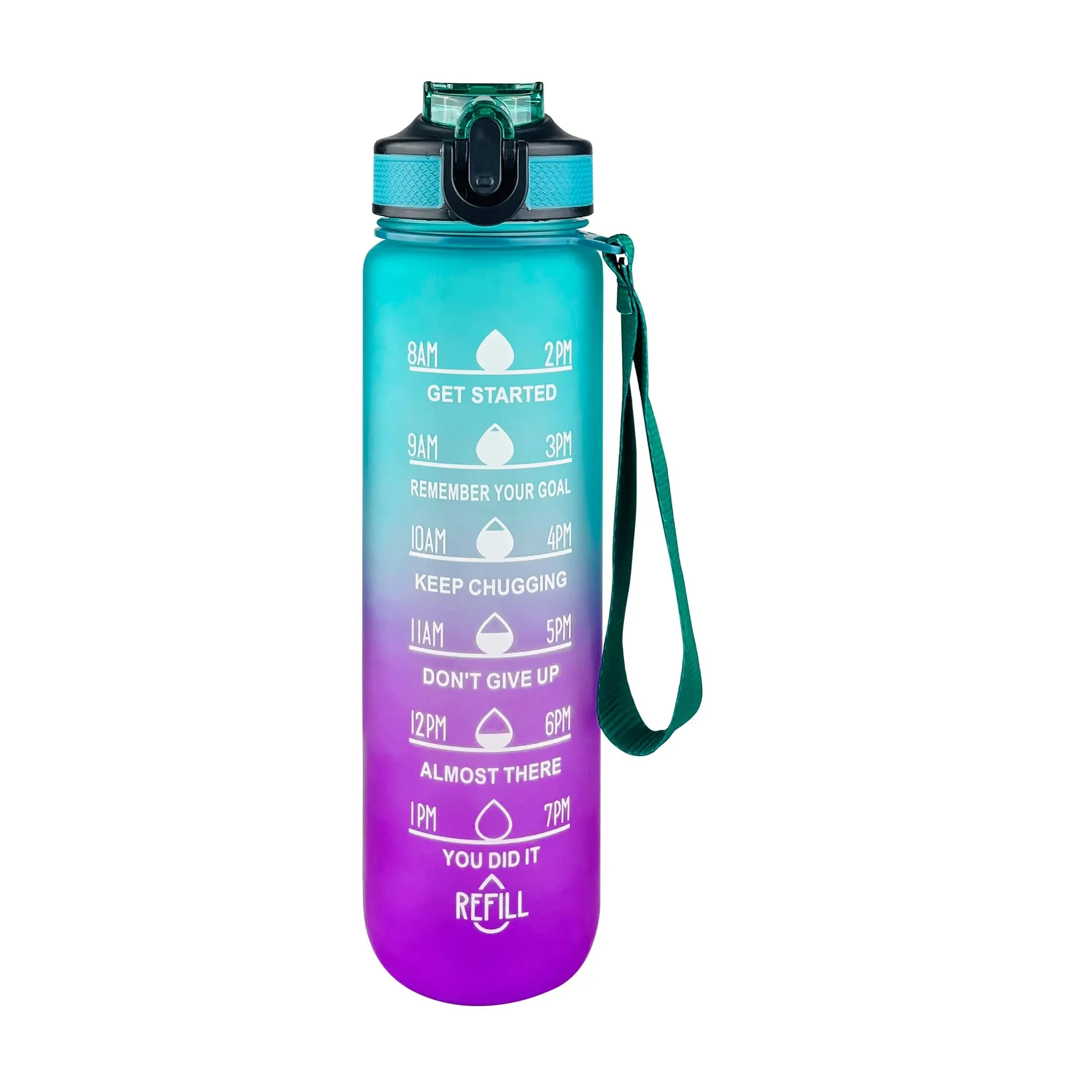 1000Ml Water Bottle Smart Sport Bottle 1L for Travel Fittness Plastic Drink Bottles for Water Cups Kettle Straw Drinkware SM001