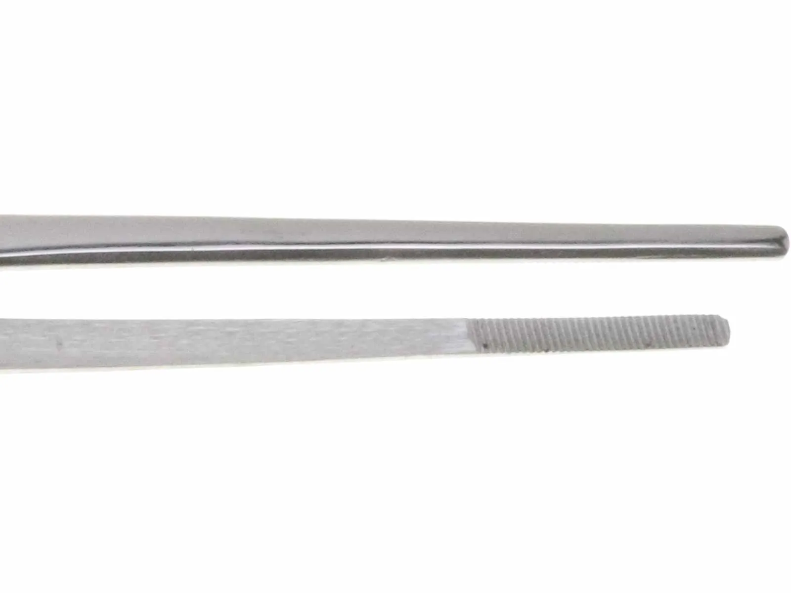 12 inch Serrated Thumb Tweezer Blunt Tip