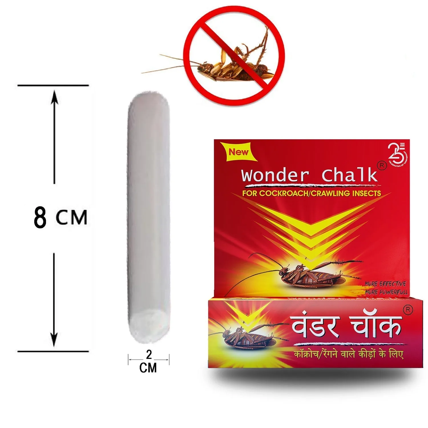 1314 Strong Cockroach Chalk Cockroach Killer Insecticide Repellent Insect Control wonder chalk -