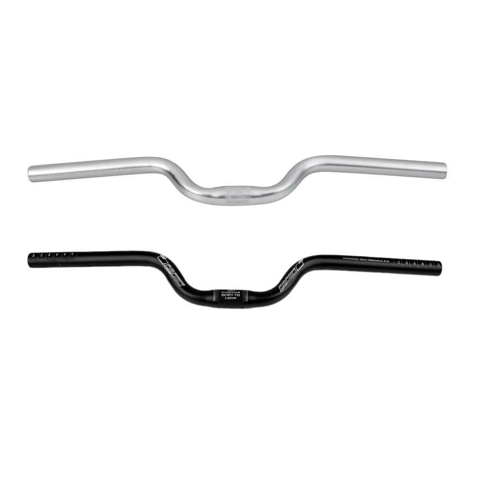 25.4mm Mountain Bike Handlebar Cycling Riser Bar Alloy 520mm