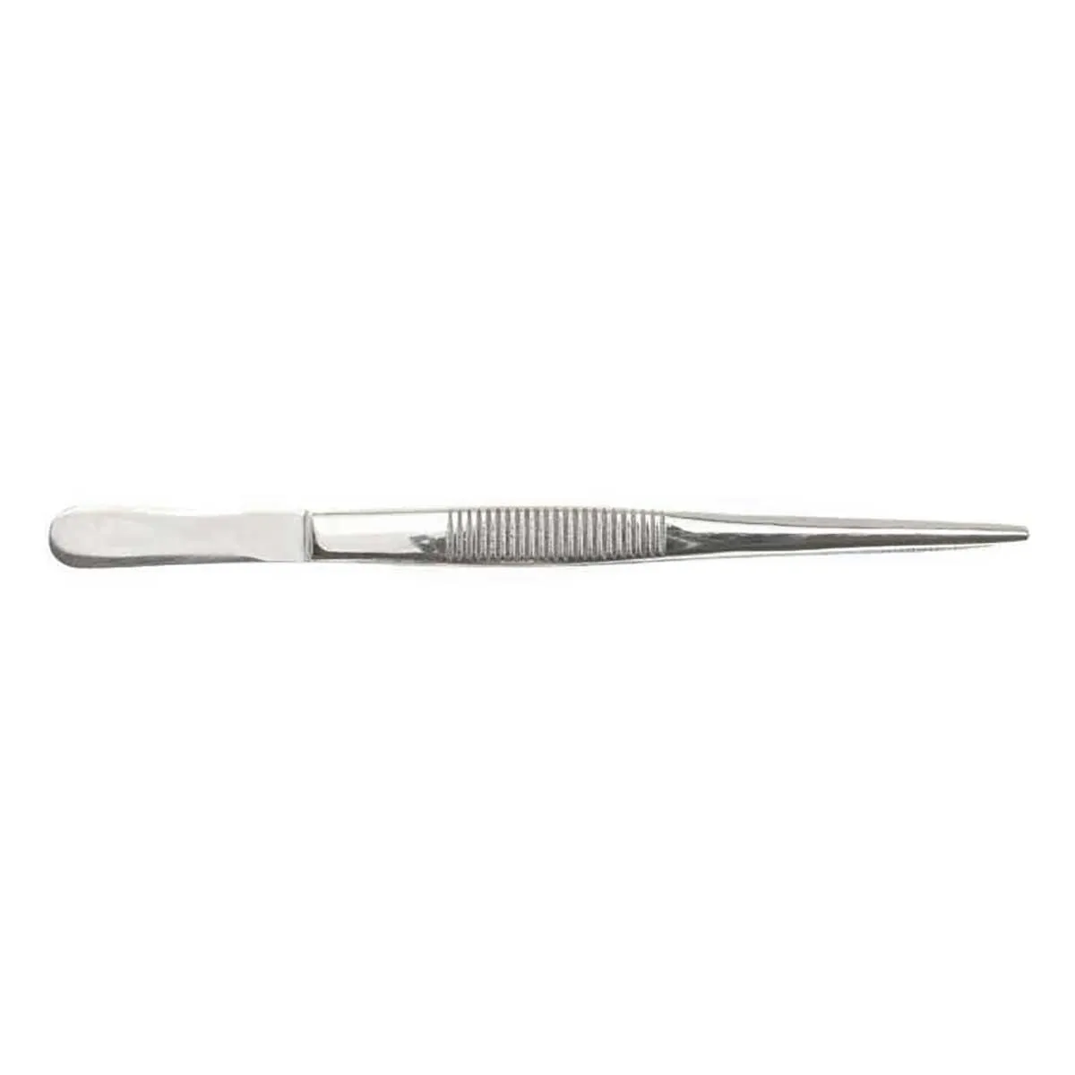 5 inch Serrated Thumb Tweezer Blunt Tip