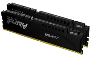 6000 32Gb Kingston Cl40 (2X16gb Kit) Fury Beast Black