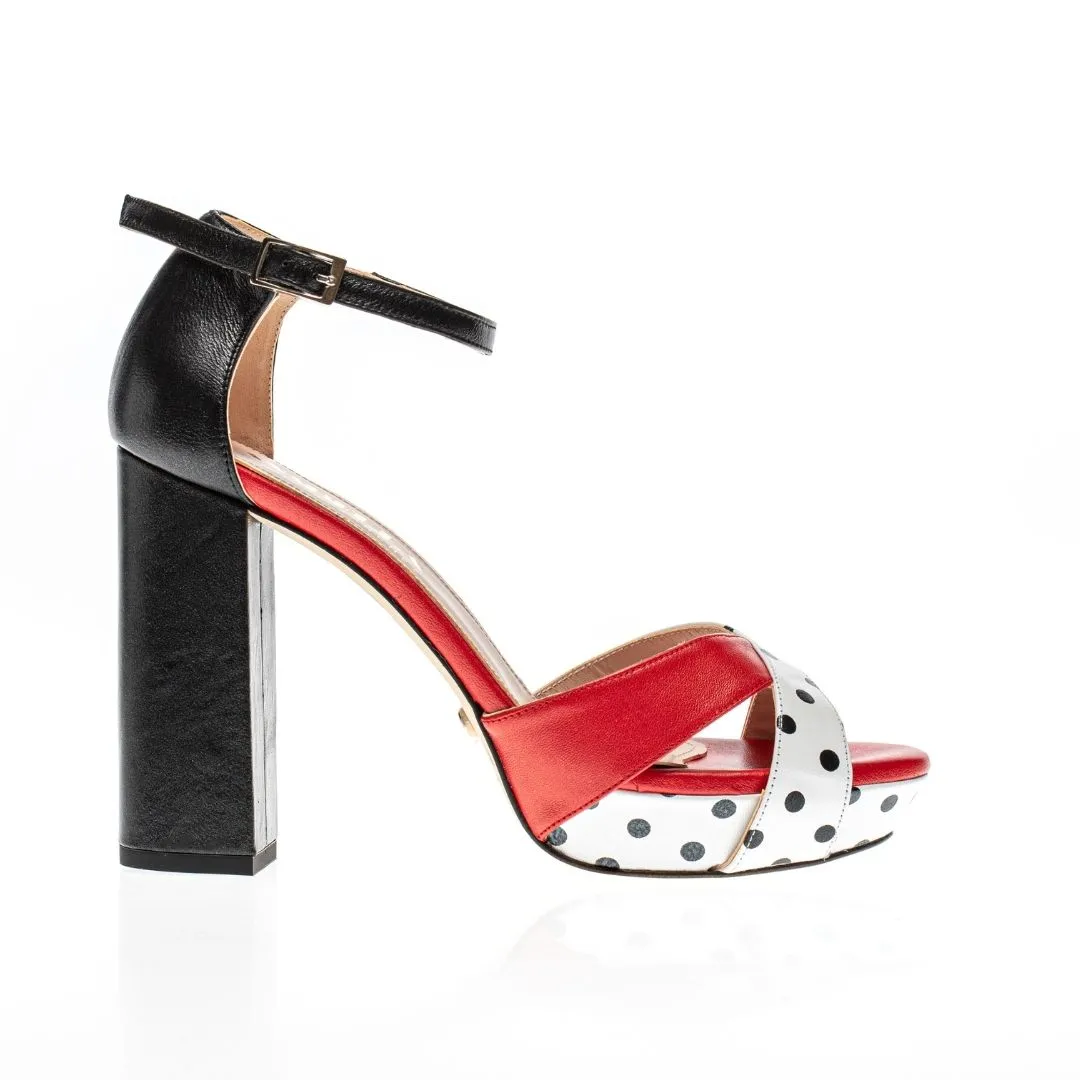 Actitud Platforms Polka Dots