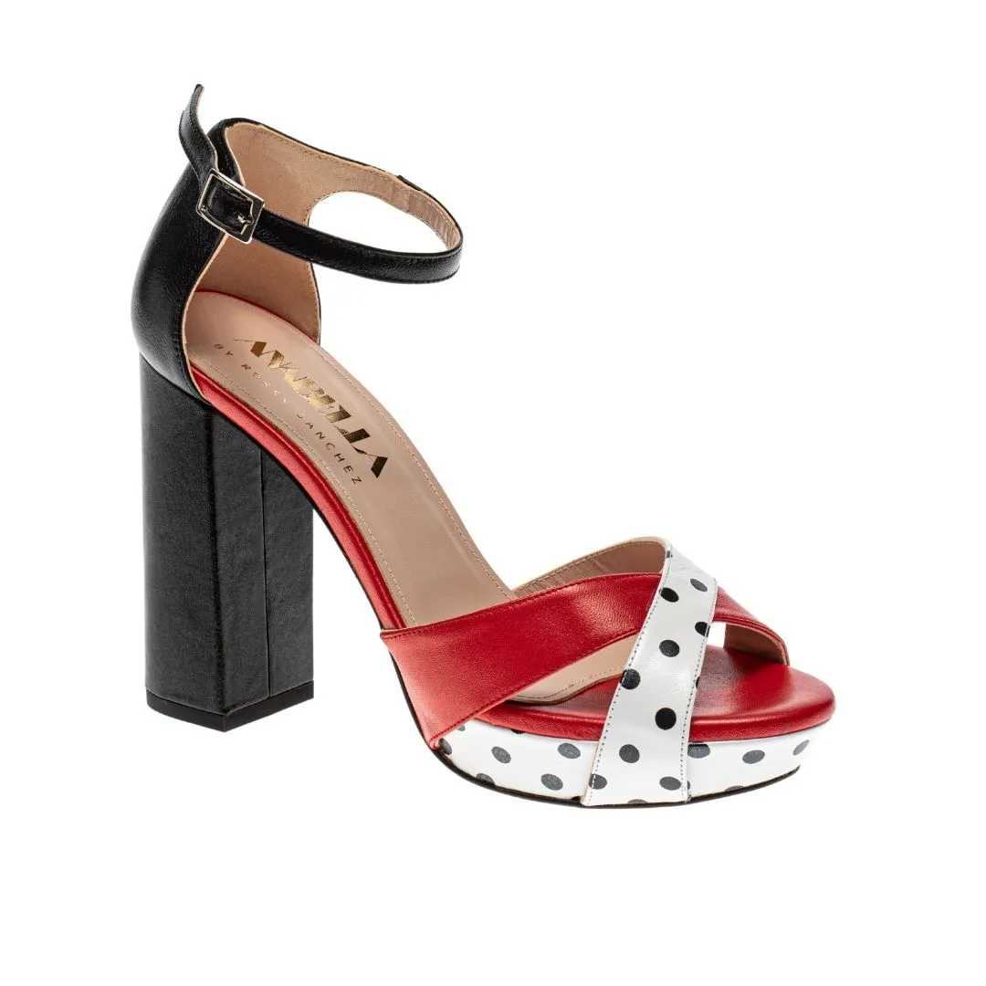 Actitud Platforms Polka Dots