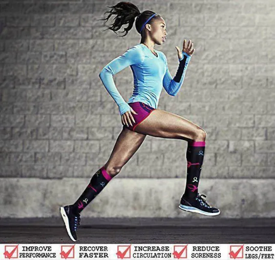 Adult outdoor riding running ventilation pressure socks combination socks