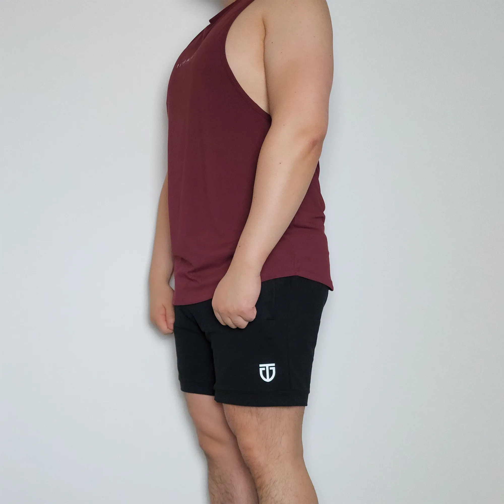 Aesthetic Sweat Shorts - Black