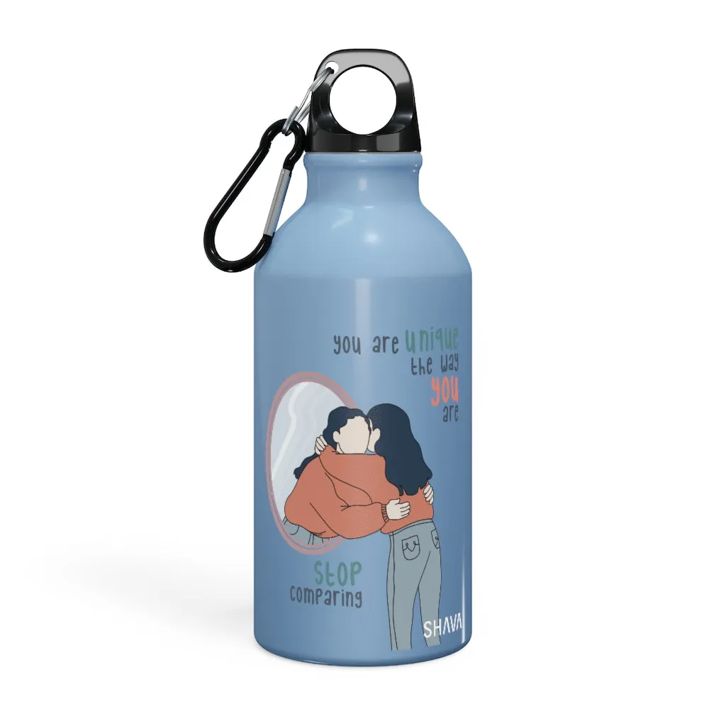 Affirmation Feminist pro choice Oregon Sport bottle 13.5oz -  You are Unique (White Girl)