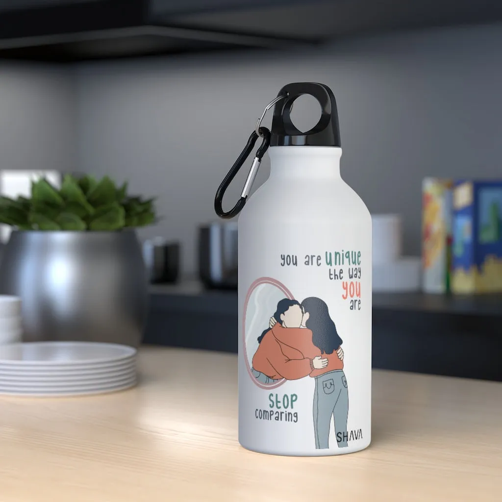 Affirmation Feminist pro choice Oregon Sport bottle 13.5oz -  You are Unique (White Girl)