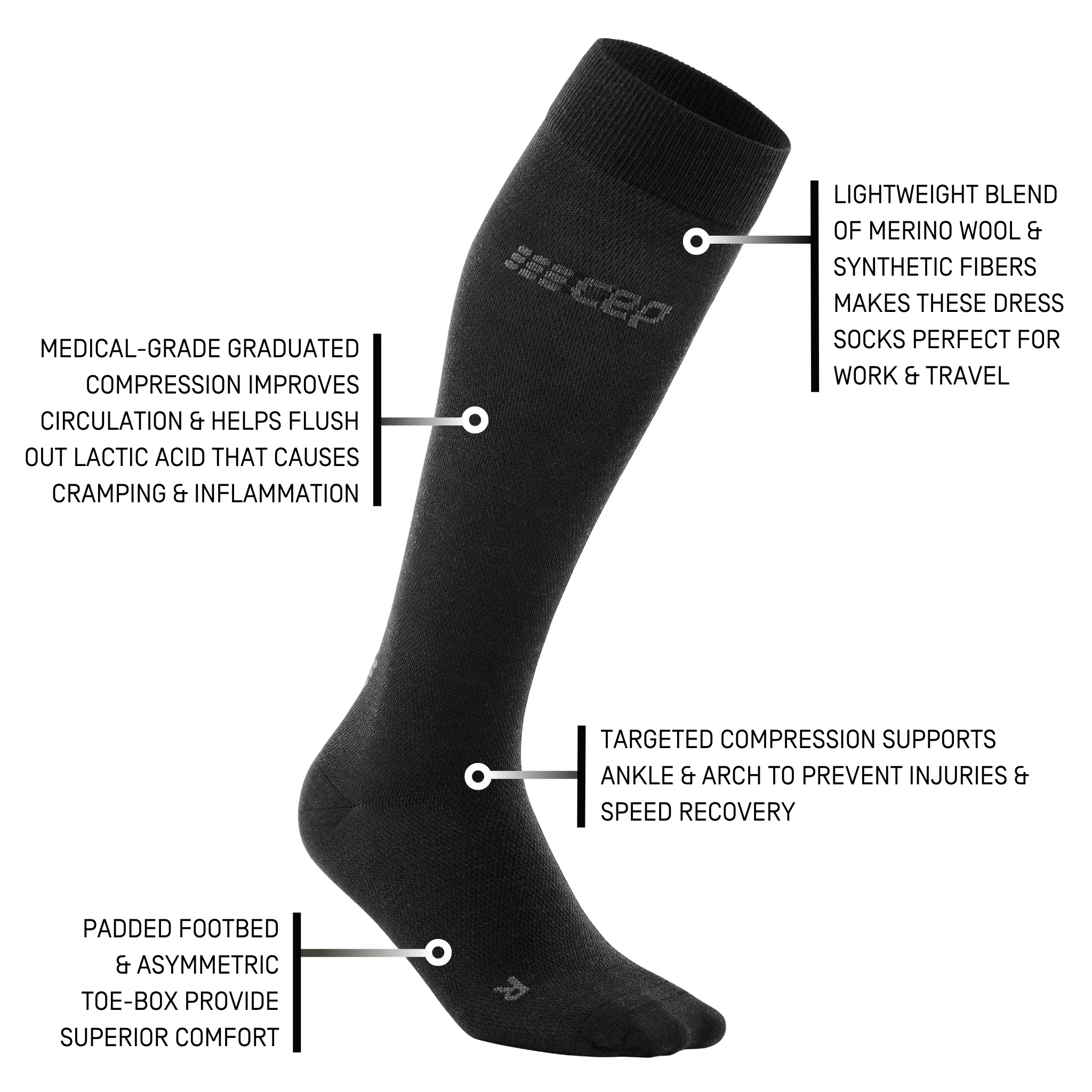 Allday Compression Socks, Women