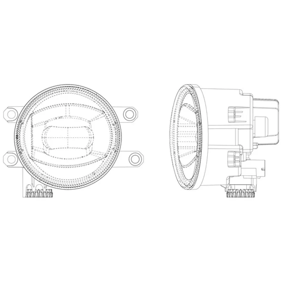 AlphaRex DoubleTap Dual Color LED Projector Fog Lights | 2023-2012 Toyota 4Runner