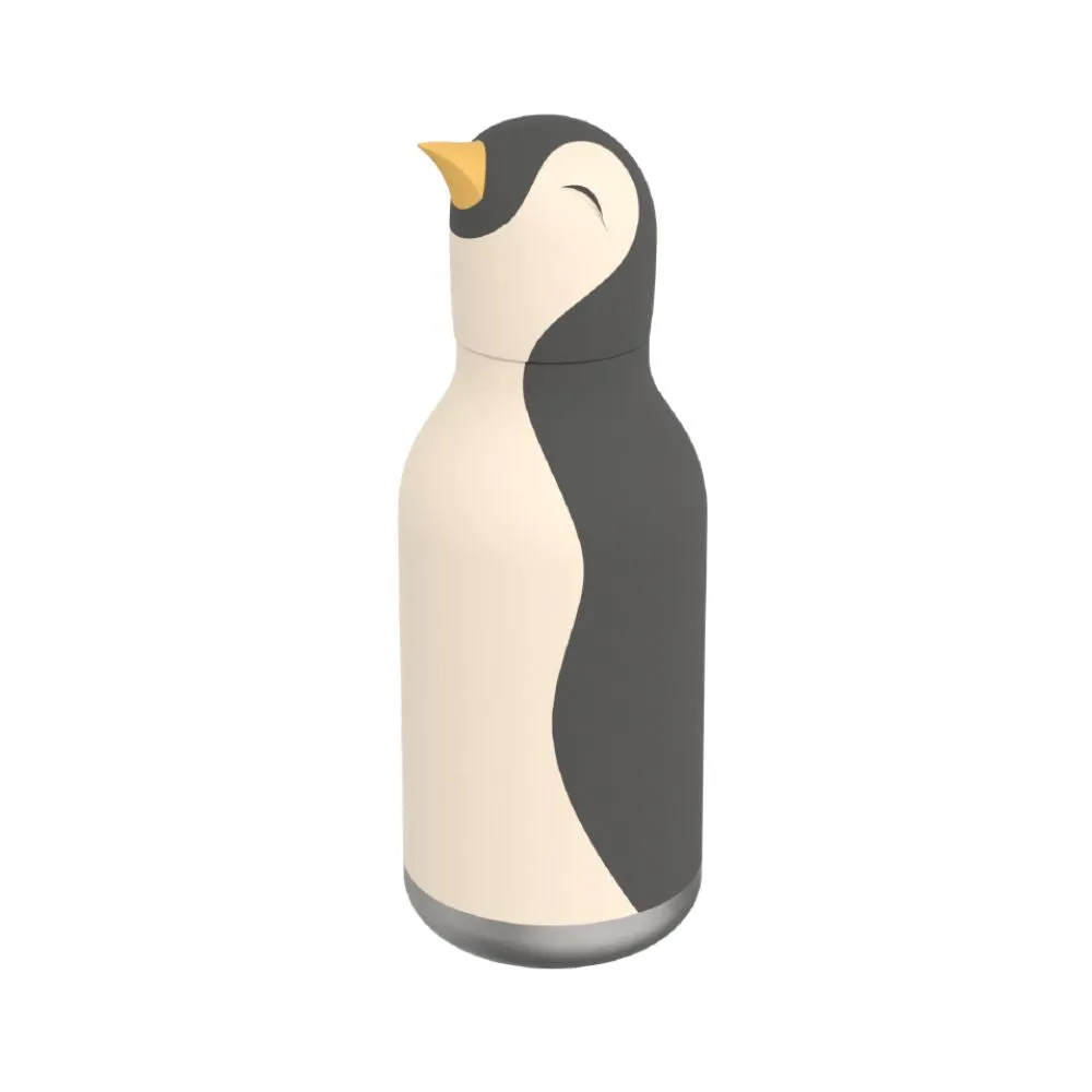 Bestie Bottles Penguin Black/White, 16 oz