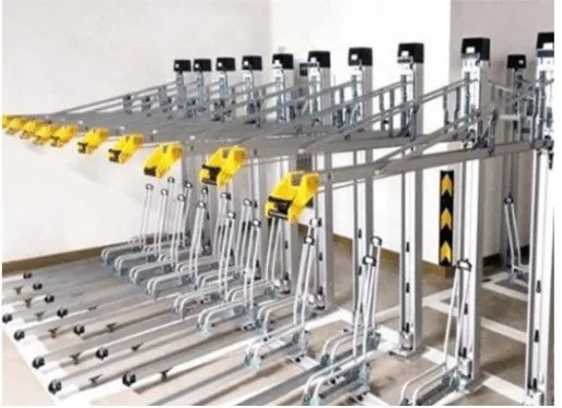 BICYCLE RACKS ERGONOMIC (two tiers)