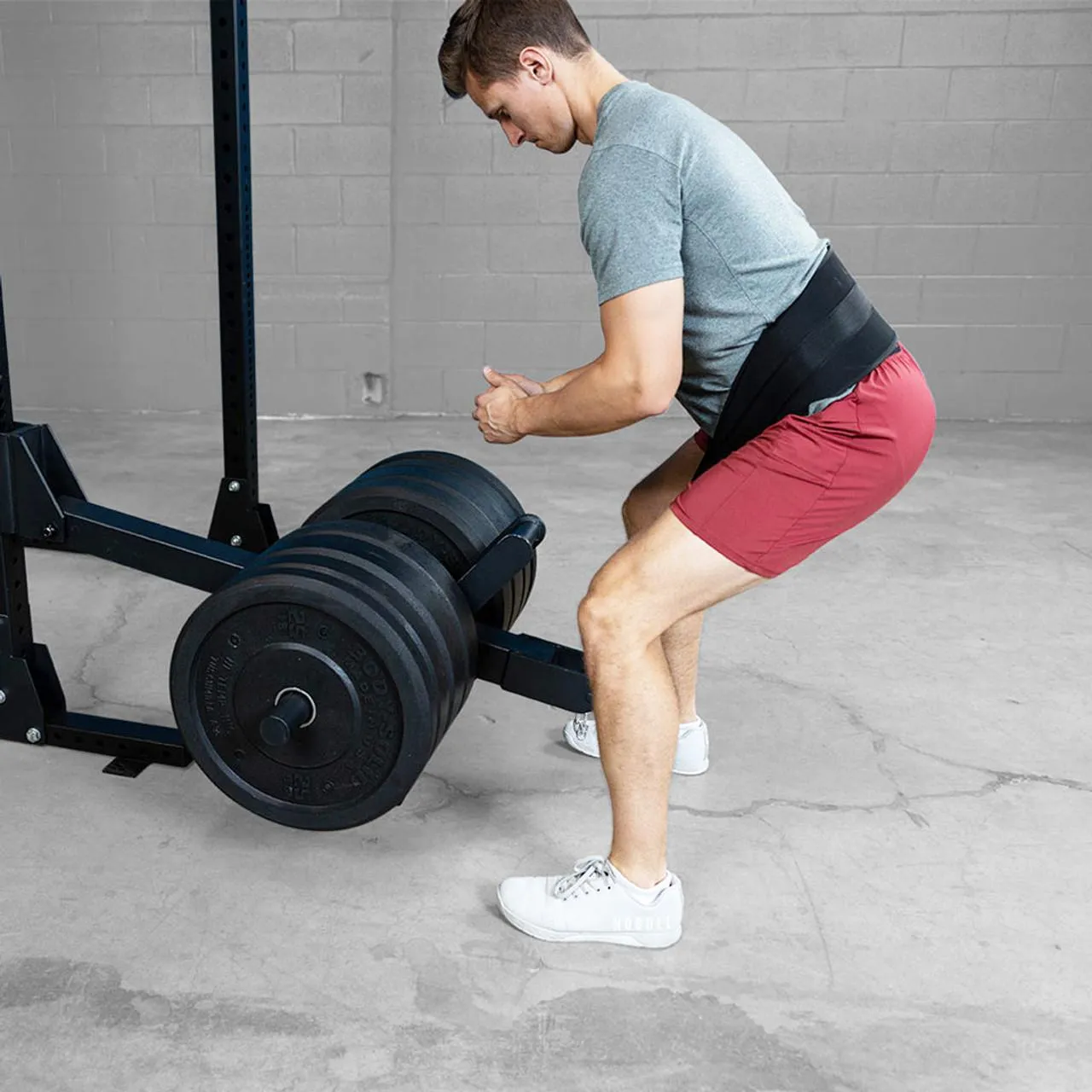 Body Solid Pro Clubline Belt Squat Attachment