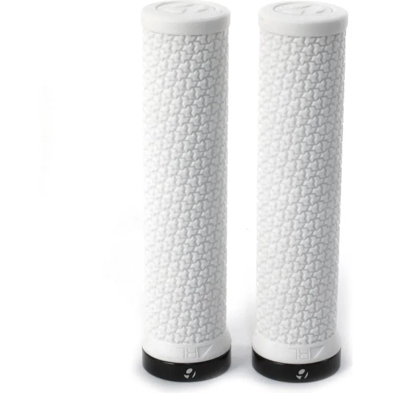 Bontrager Race Lite MTB Lock-On Grips // White/Black 130mm // 22.2mm