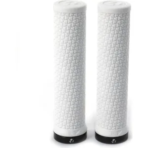 Bontrager Race Lite MTB Lock-On Grips // White/Black 130mm // 22.2mm