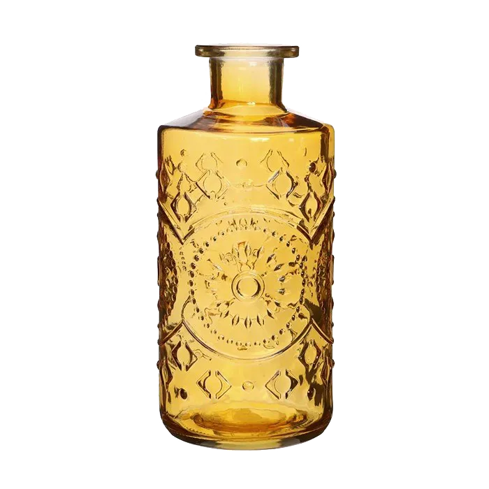 BOTTLE 21X9CM OCHRE
