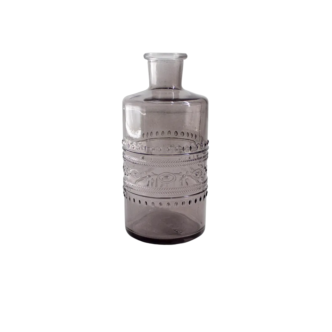 BOTTLE GREY 7.5HX14.5CM