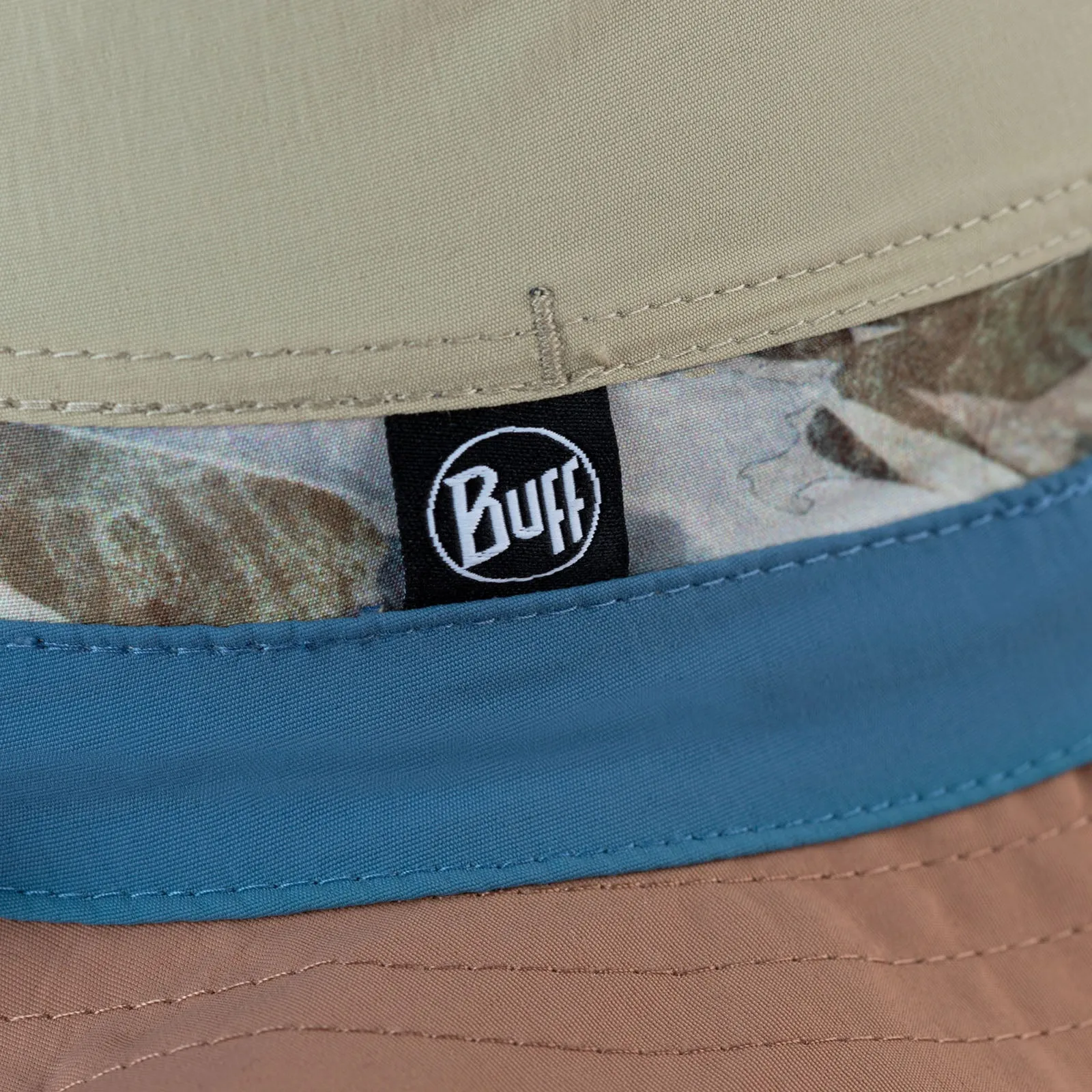 Buff Adults Explore Booney UPF 50 Festival Bucket Hat - Sand