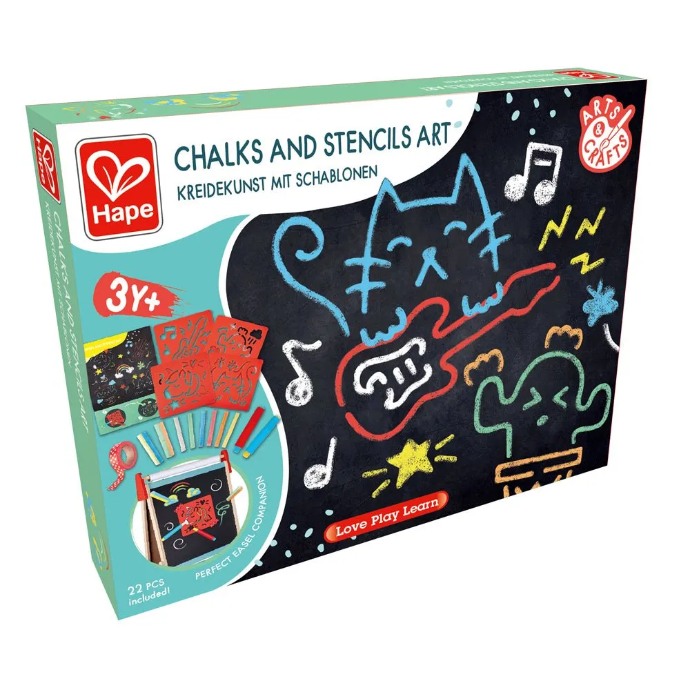 Chalks and Stencils Art