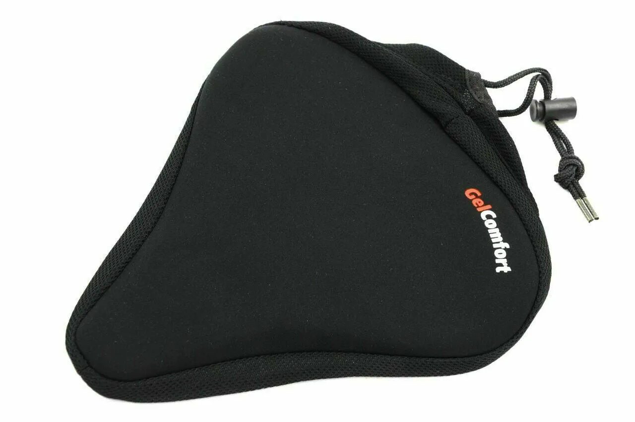 Extra Wide Gel Saddle Cover / Bike Seat Cover 25 x 24cm