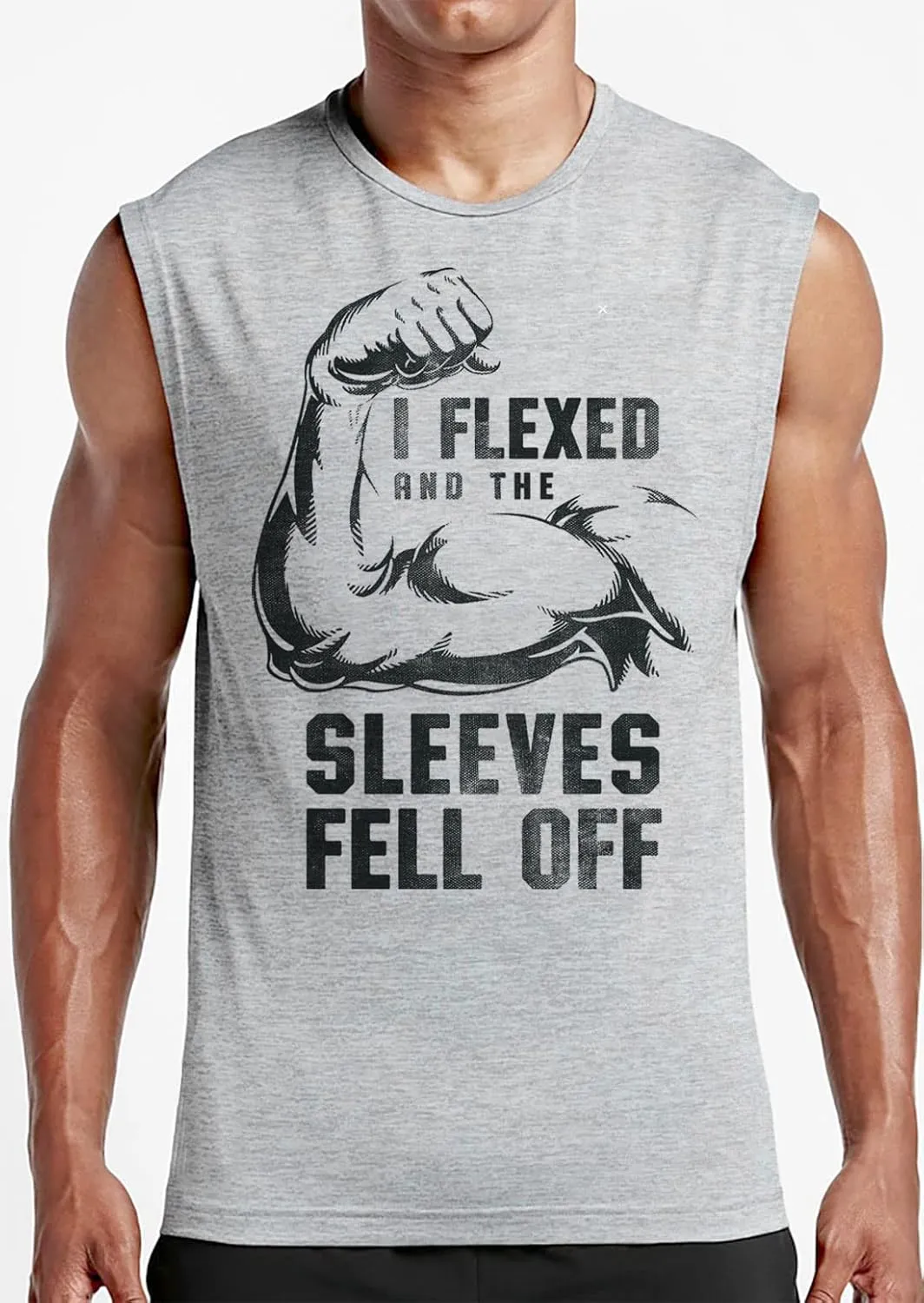 Funny Gym Tank Tops Mens Sleeveless Workout Lifting Shirts Muscle Deadlift Squat