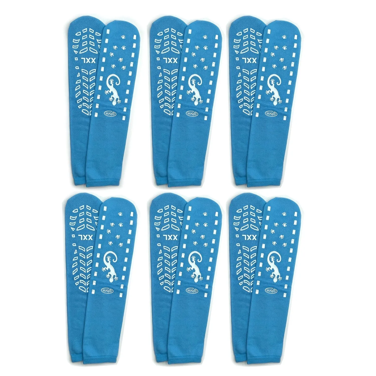 GBM Geckos - Plush Double Tread Non-Slip Safety Socks