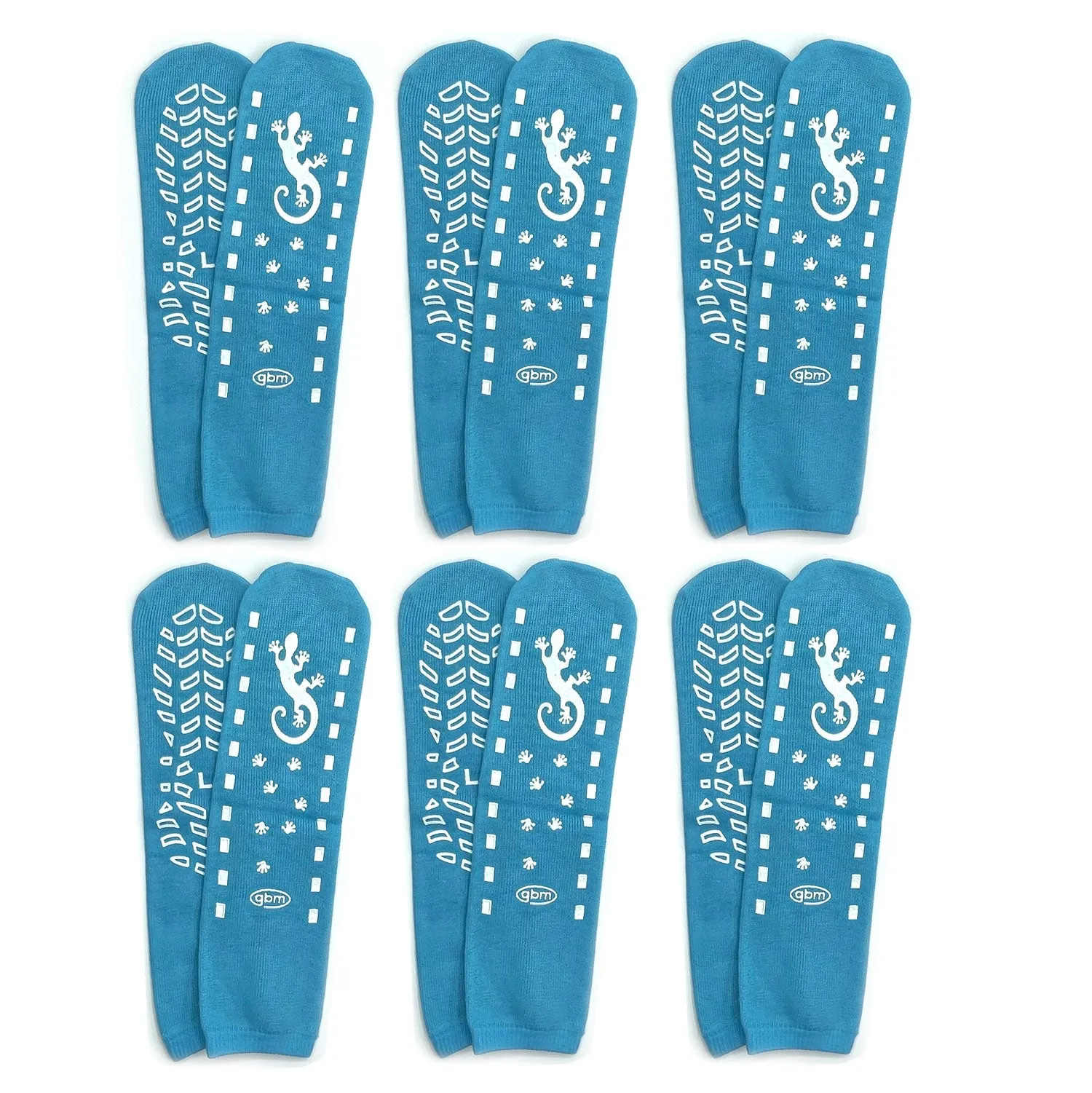GBM Geckos - Plush Double Tread Non-Slip Safety Socks