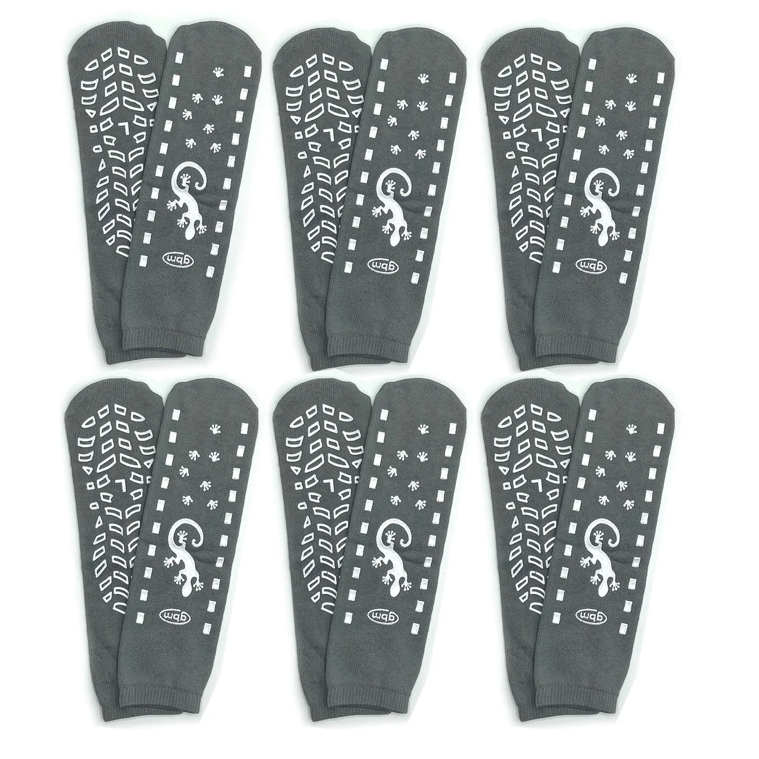 GBM Geckos - Plush Double Tread Non-Slip Safety Socks