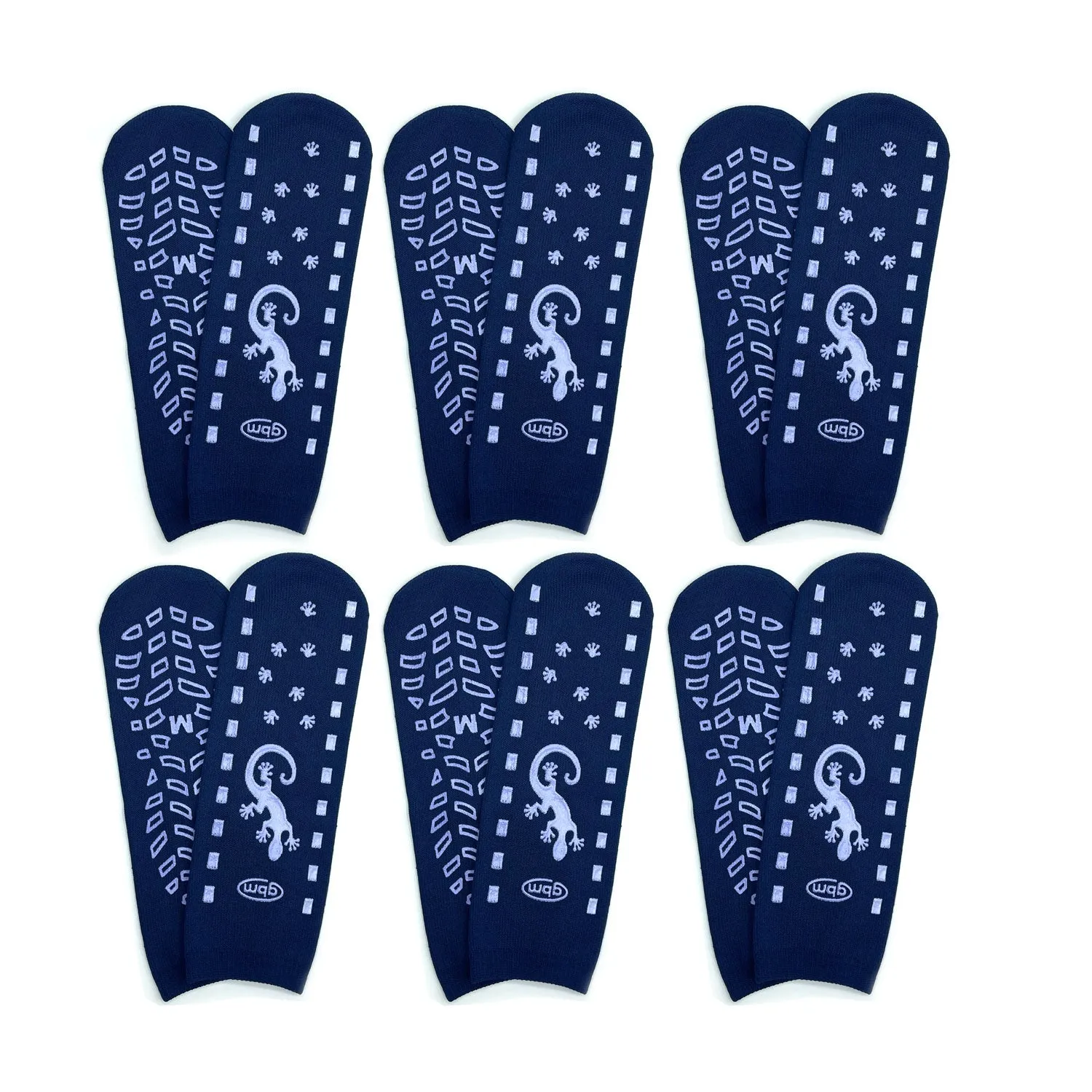 GBM Geckos - Plush Double Tread Non-Slip Safety Socks