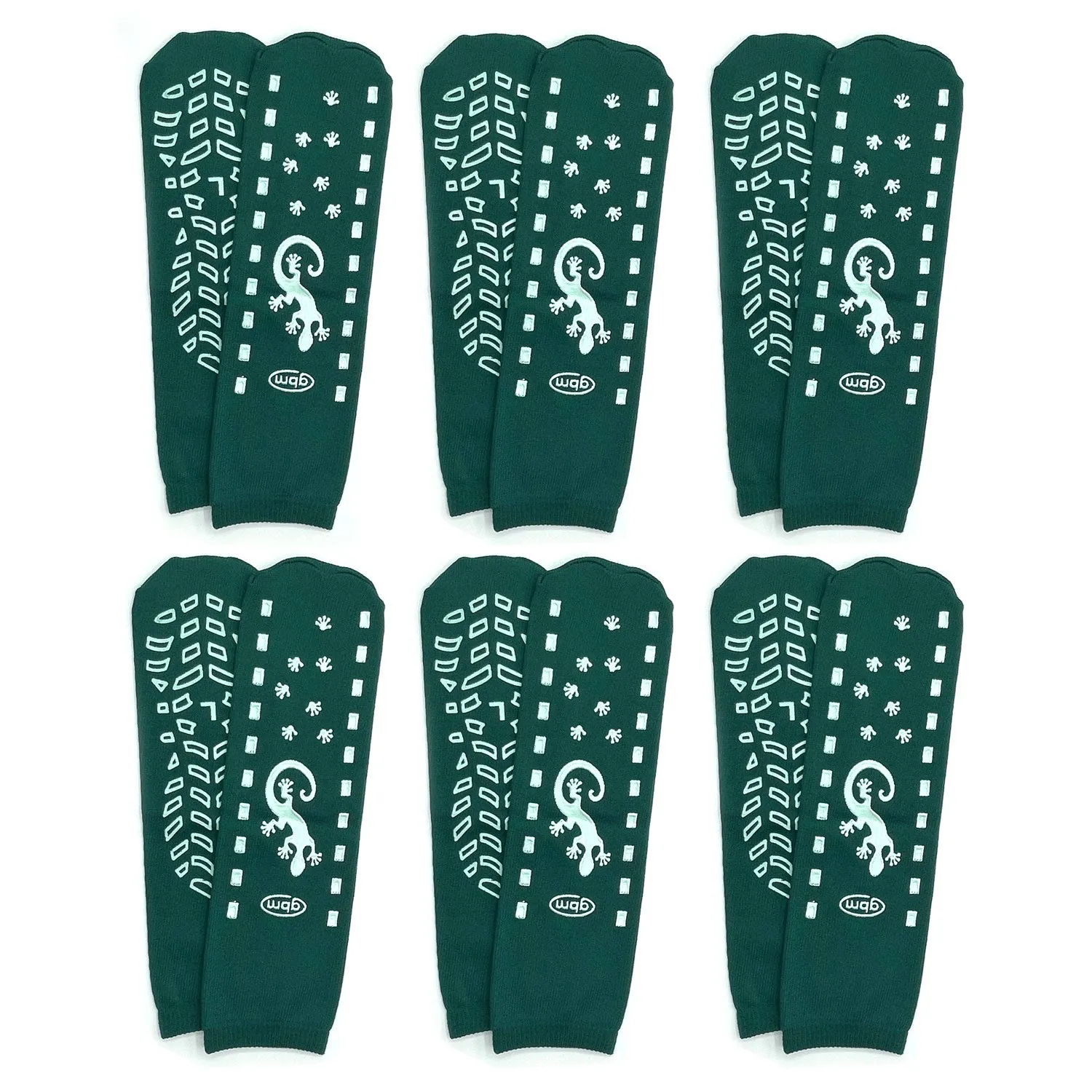GBM Geckos - Plush Double Tread Non-Slip Safety Socks