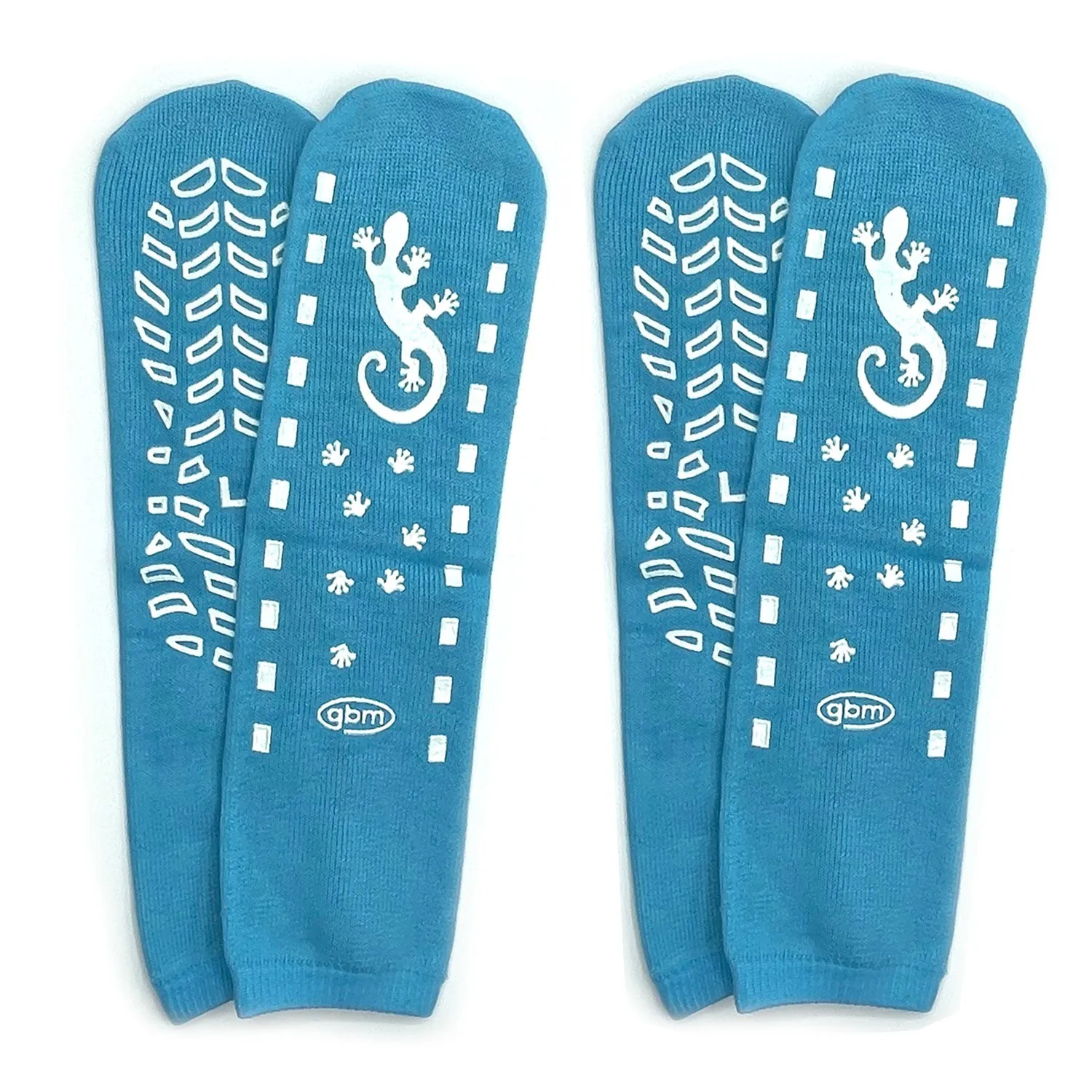 GBM Geckos - Plush Double Tread Non-Slip Safety Socks