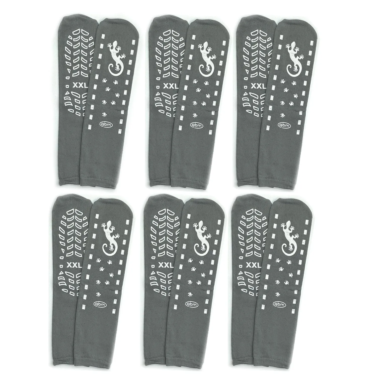 GBM Geckos - Plush Double Tread Non-Slip Safety Socks