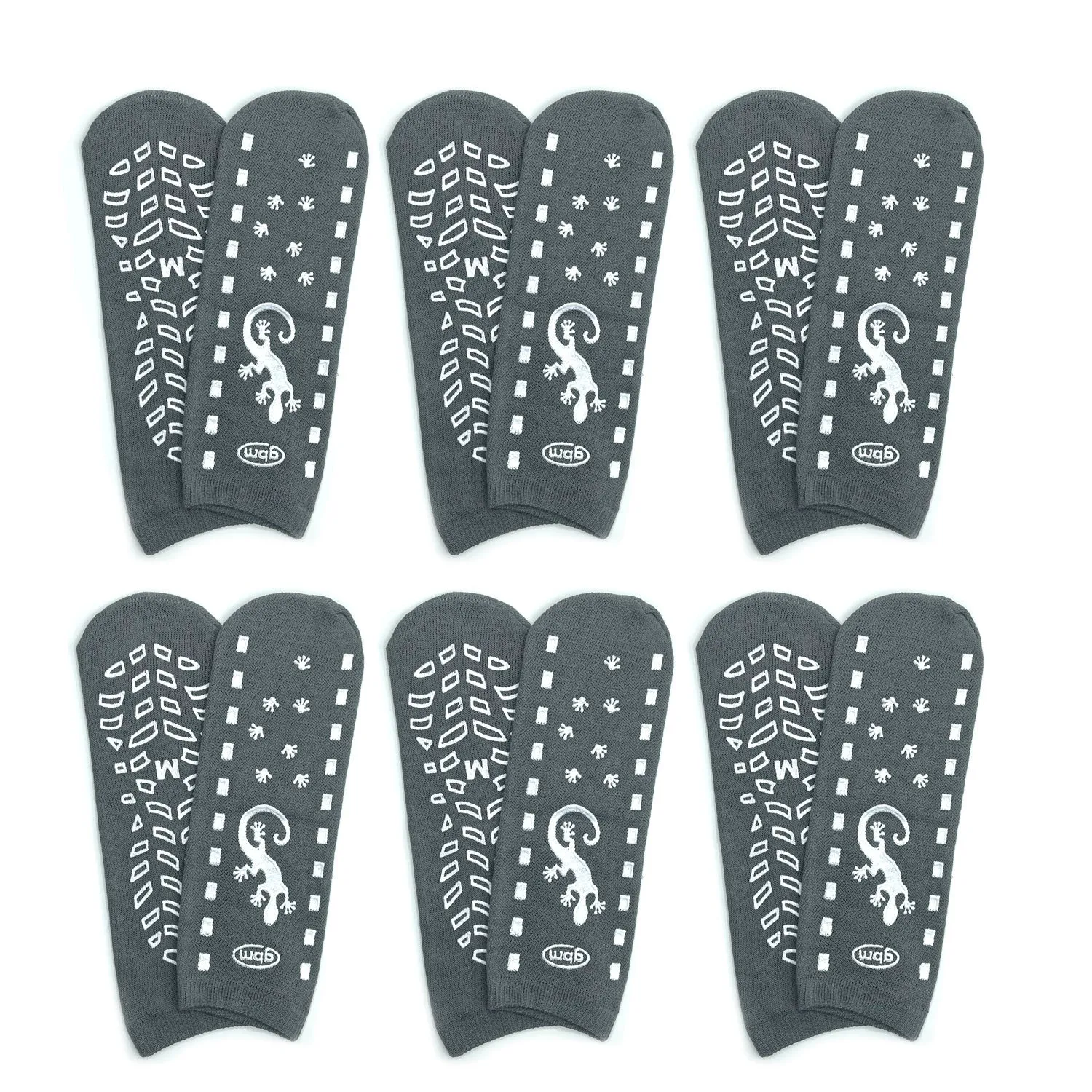 GBM Geckos - Plush Double Tread Non-Slip Safety Socks