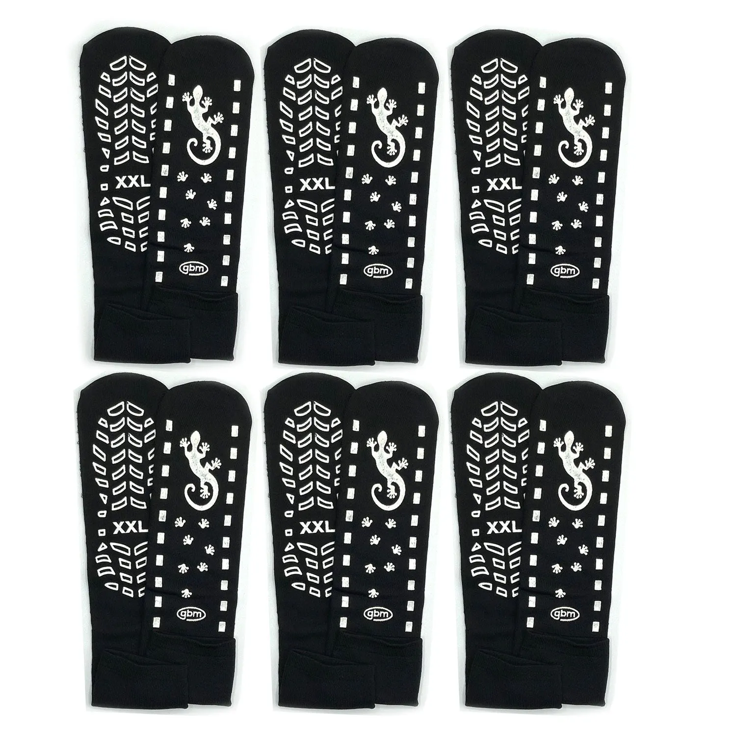 GBM Geckos - Plush Double Tread Non-Slip Safety Socks