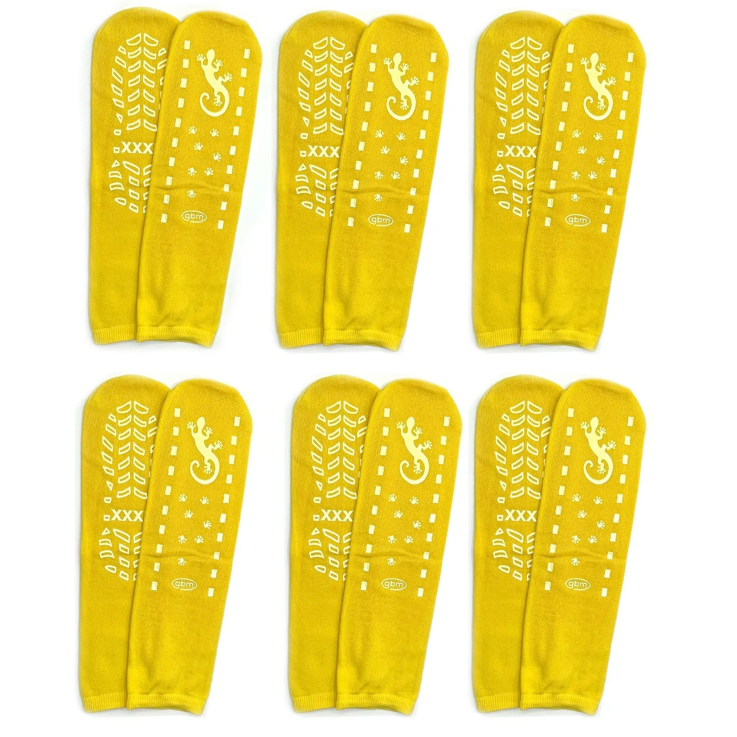 GBM Geckos - Plush Double Tread Non-Slip Safety Socks