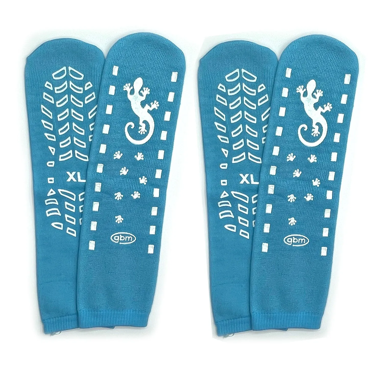 GBM Geckos - Plush Double Tread Non-Slip Safety Socks