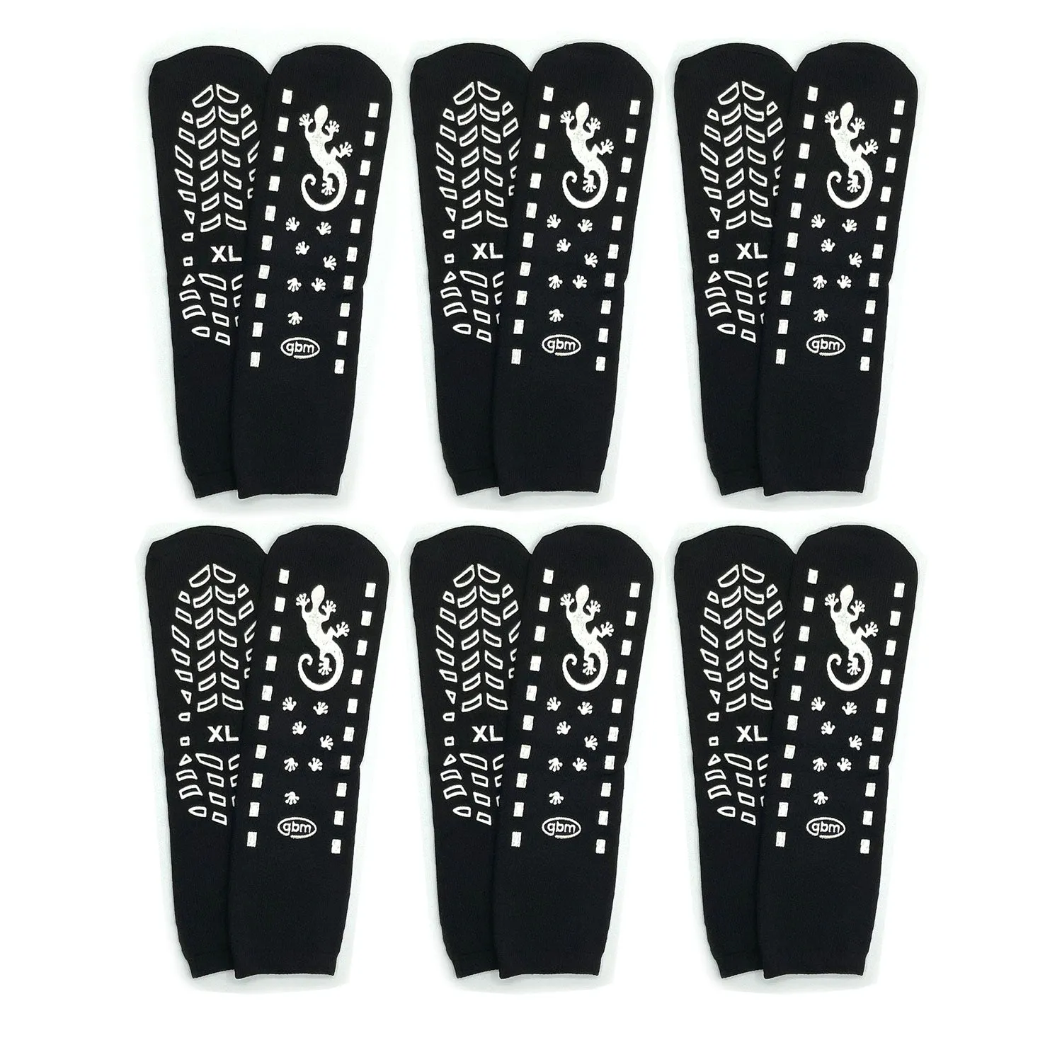 GBM Geckos - Plush Double Tread Non-Slip Safety Socks