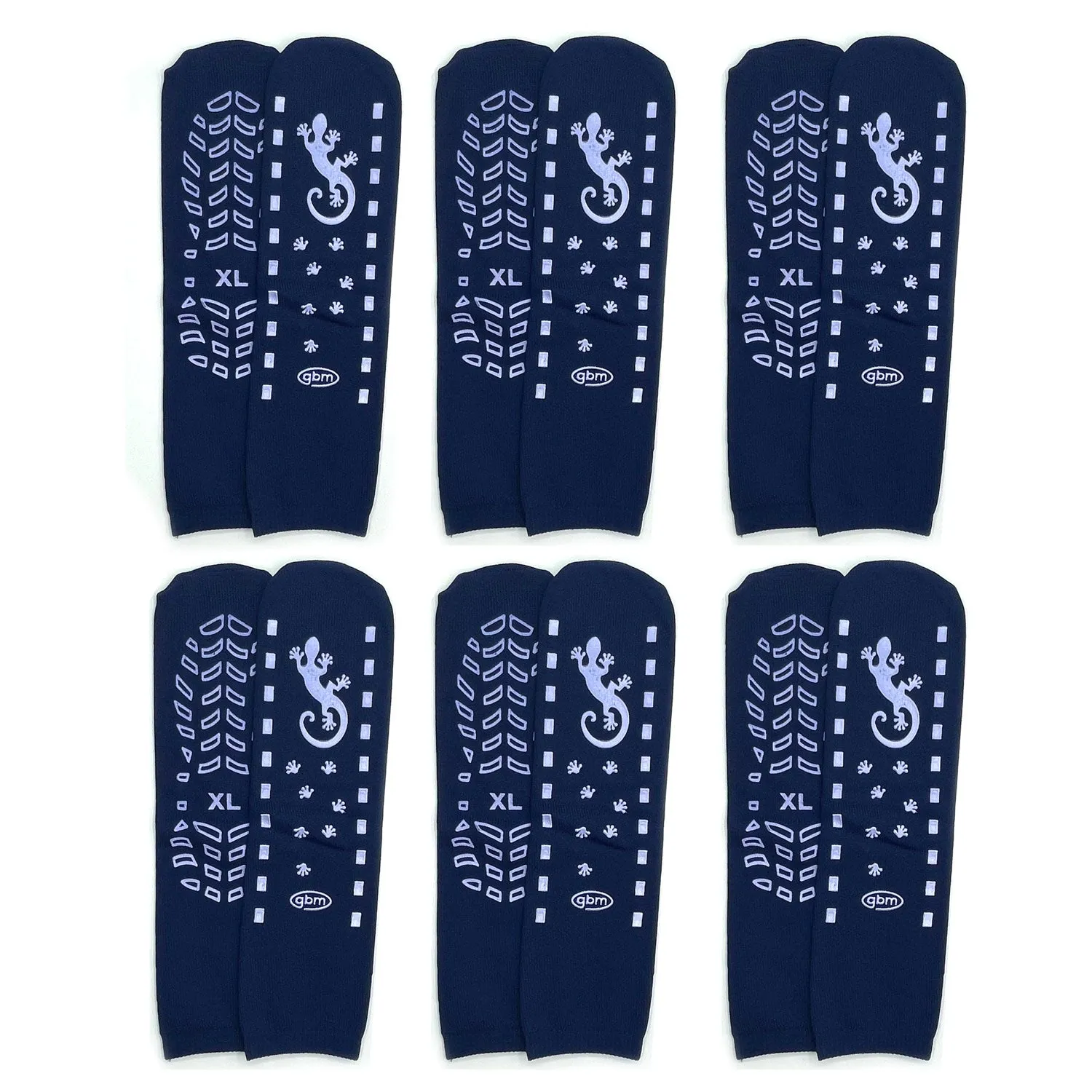 GBM Geckos - Plush Double Tread Non-Slip Safety Socks