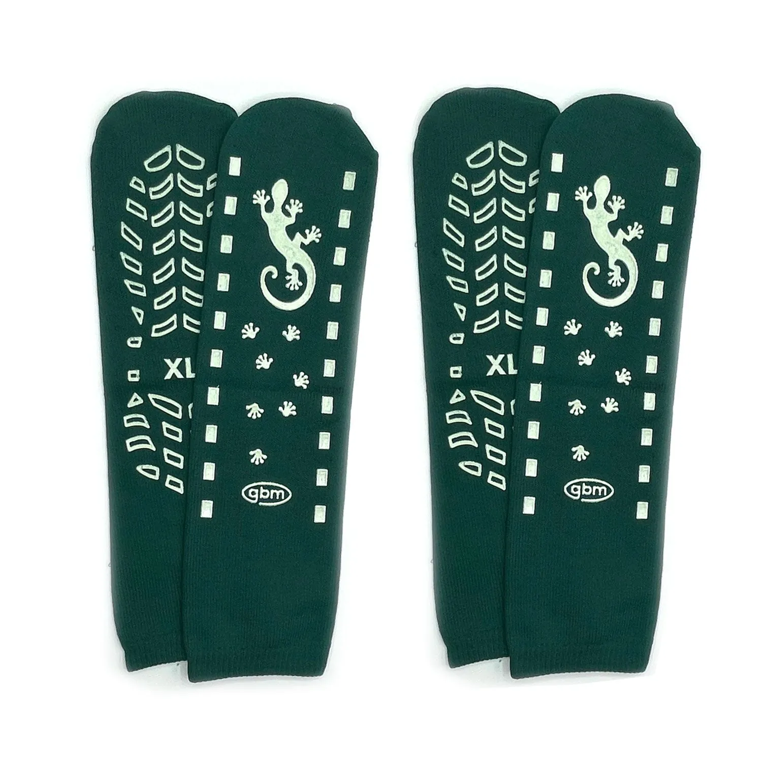 GBM Geckos - Plush Double Tread Non-Slip Safety Socks