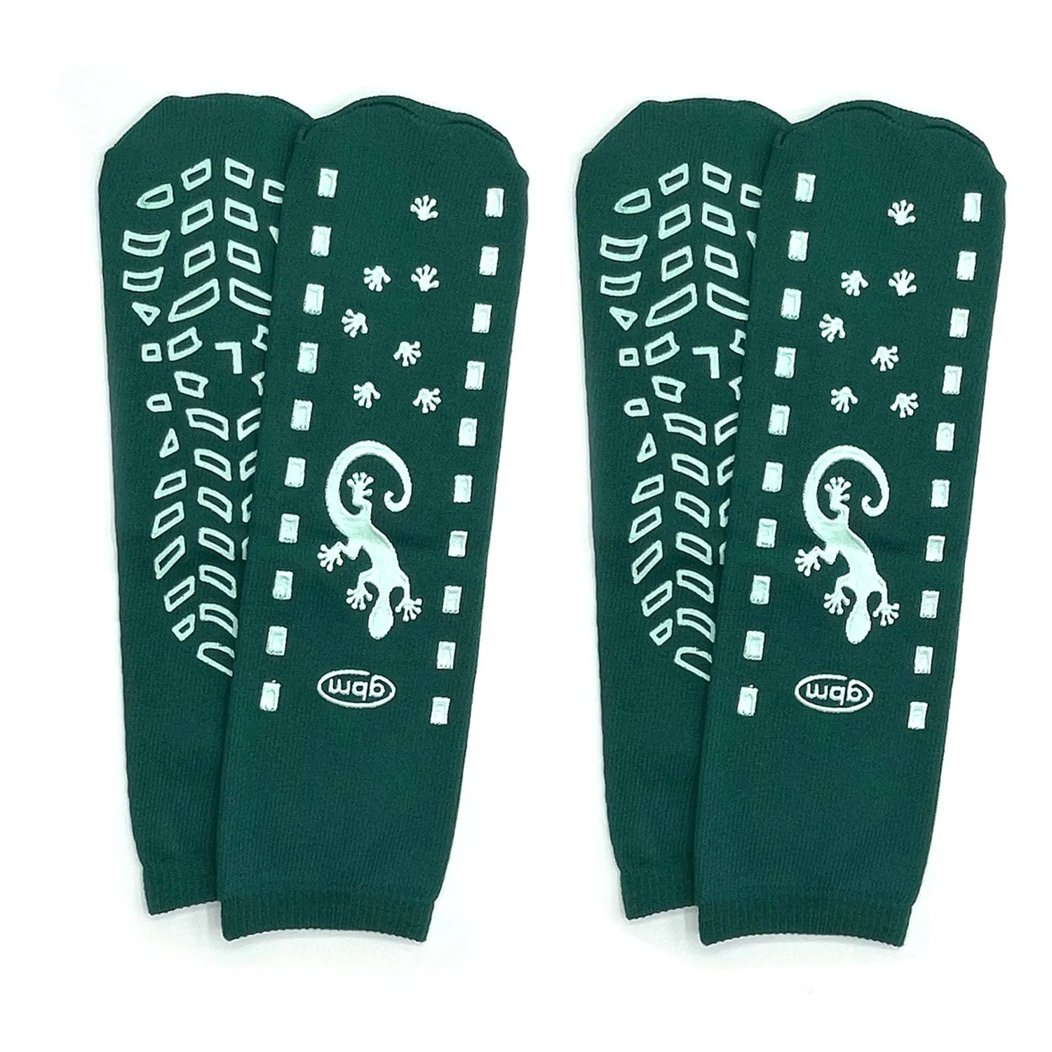 GBM Geckos - Plush Double Tread Non-Slip Safety Socks