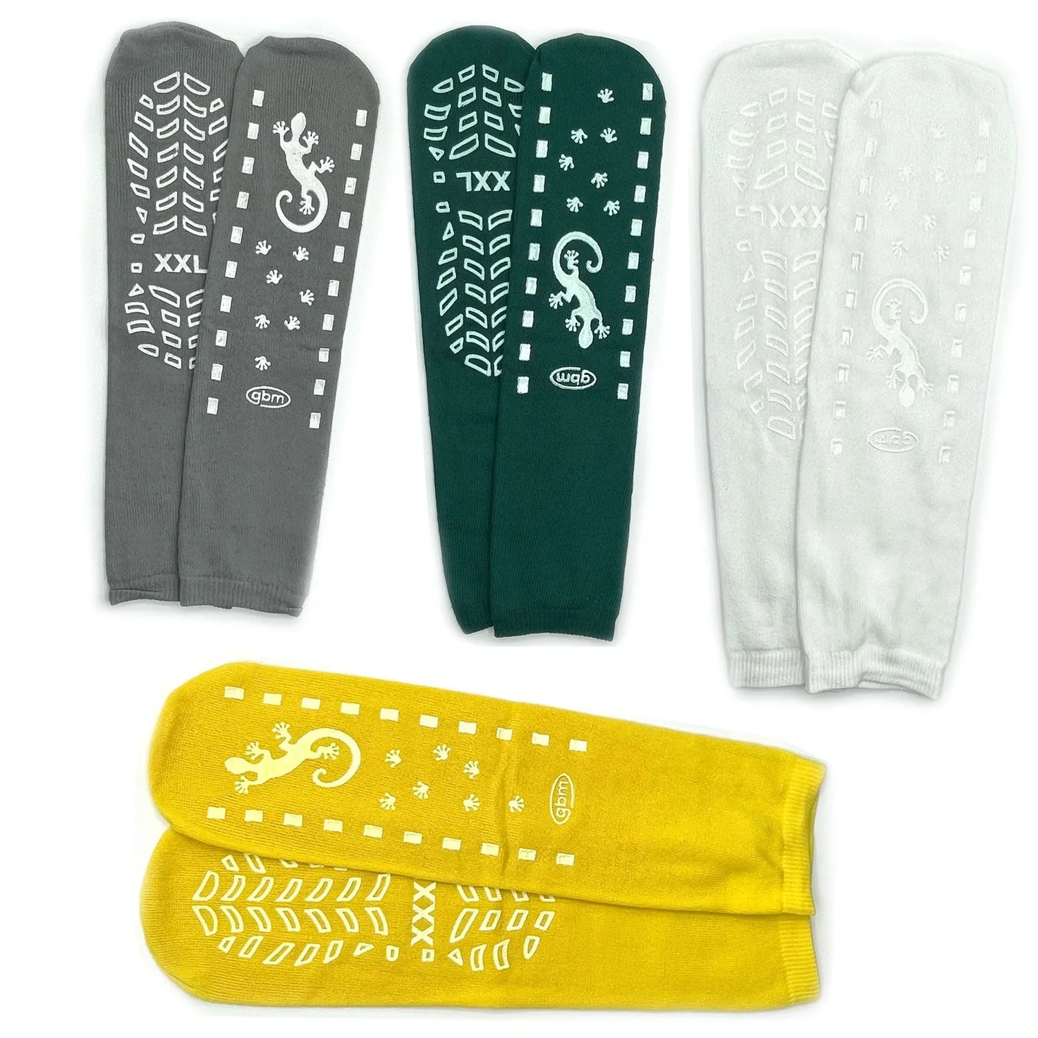 GBM Geckos - Plush Double Tread Non-Slip Safety Socks