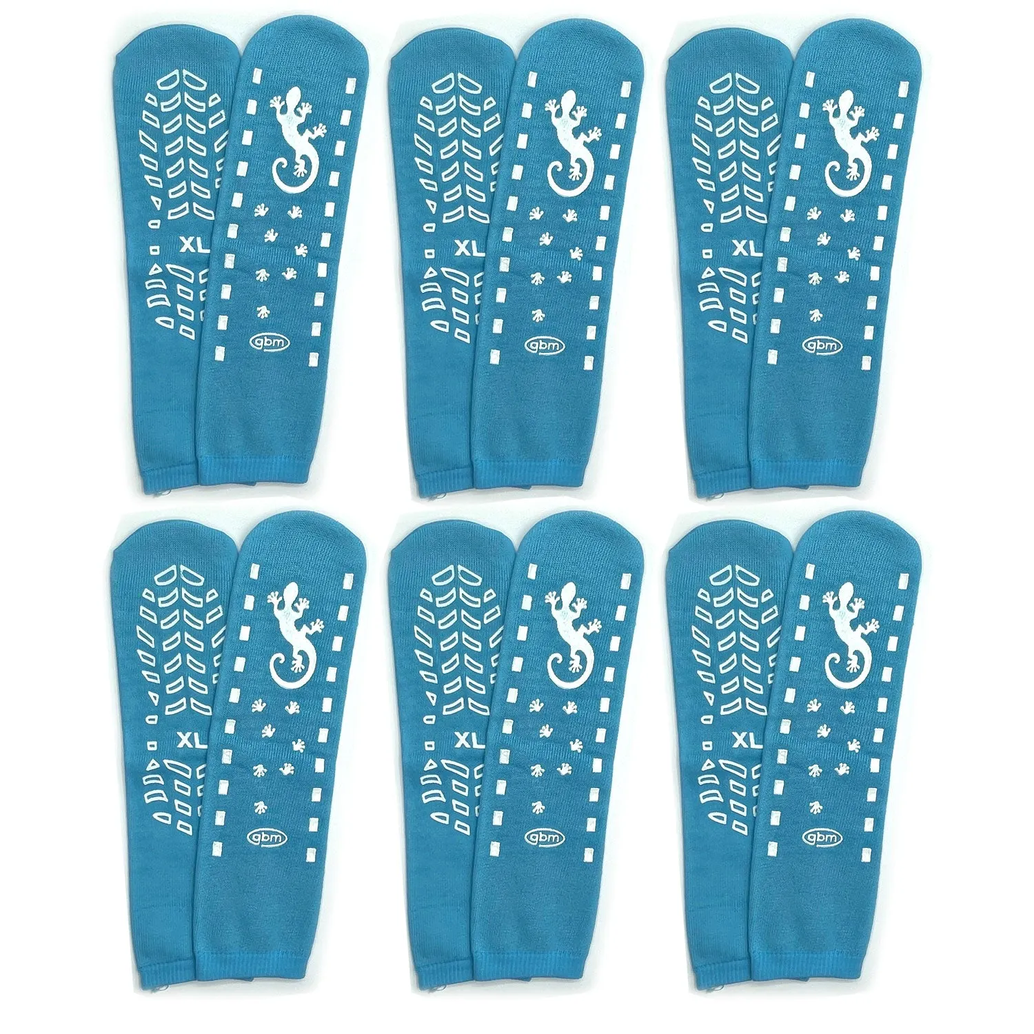 GBM Geckos - Plush Double Tread Non-Slip Safety Socks