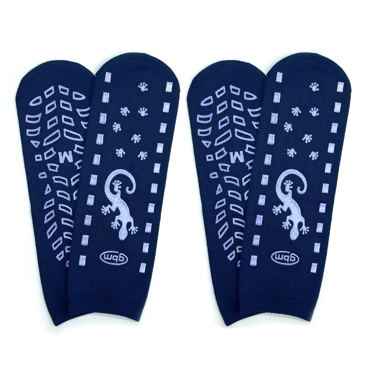 GBM Geckos - Plush Double Tread Non-Slip Safety Socks