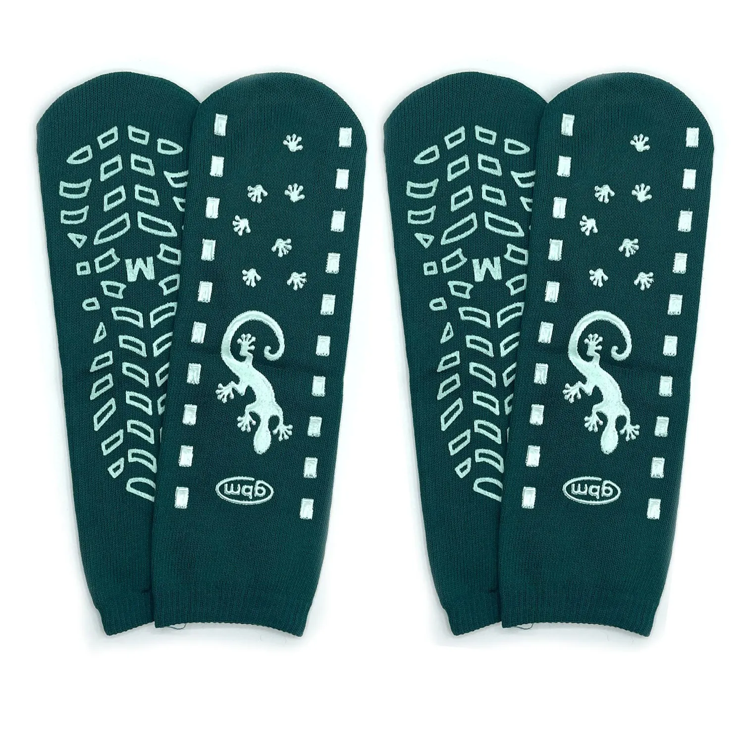 GBM Geckos - Plush Double Tread Non-Slip Safety Socks