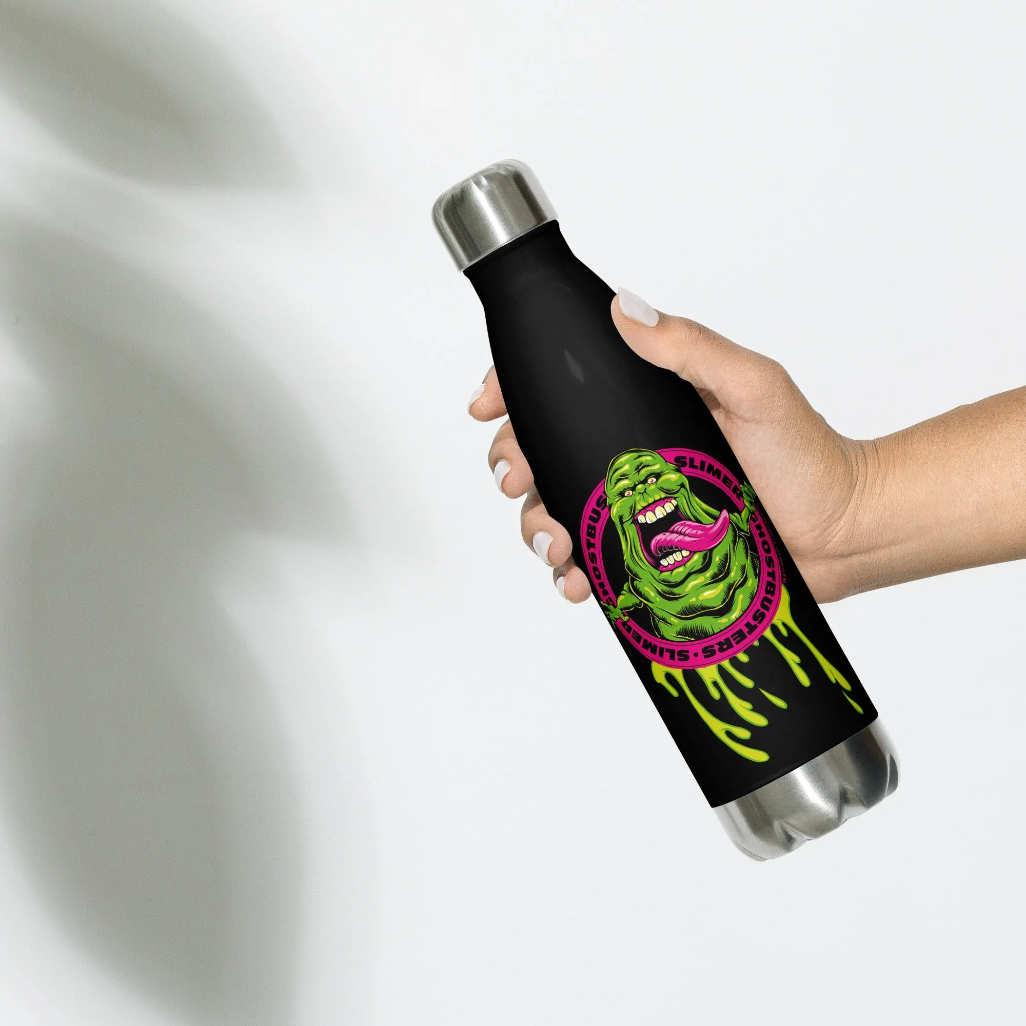 Ghostbusters: Frozen Empire Slimer Water Bottle