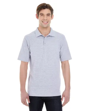 Hanes 055P Men's 6.5 oz. X-Temp Piqu Short-Sleeve Polo with Fresh IQ