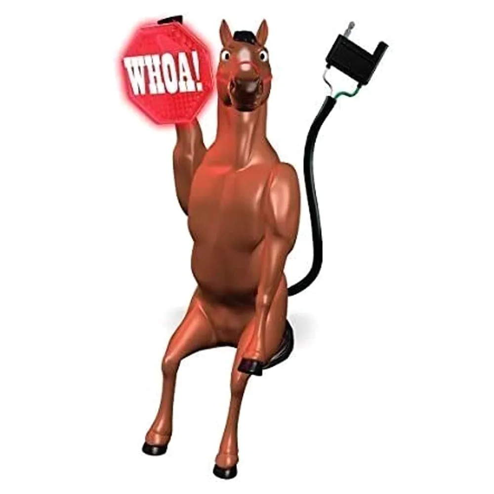 Hitch Critters Animated Ball Hitch Cover and Brake Light - Whoa Horsey