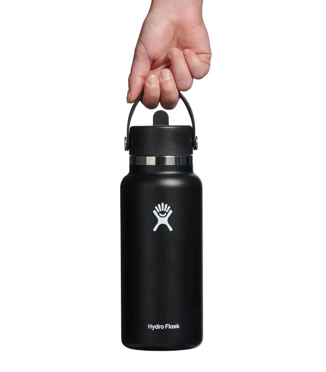 Hydro Flask® 32oz Wide Mouth Flex Straw Cap Water Bottle