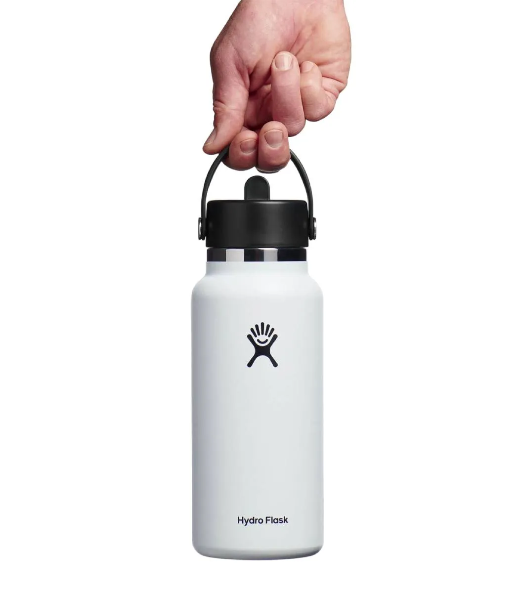 Hydro Flask® 32oz Wide Mouth Flex Straw Cap Water Bottle